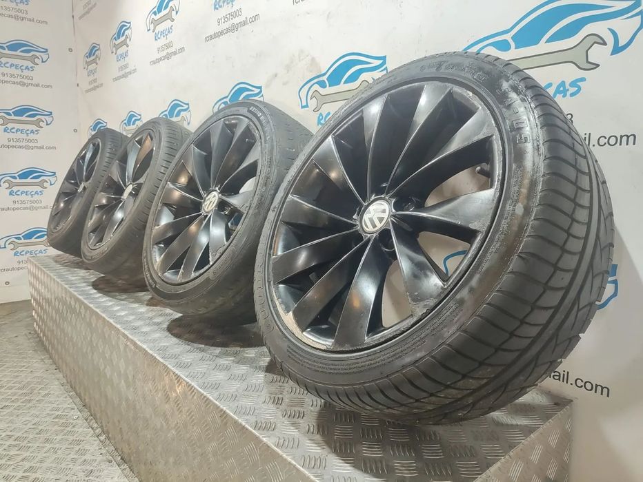 Jantes 18 Polegadas Interlagos - Originais VW Volkswagen - 5x112 - 3C8601025D - Scirocco | Passat | Audi | Golf | CC | Jetta | Seat