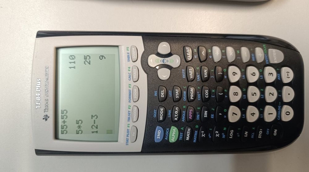 Calculadora TI 84 plus