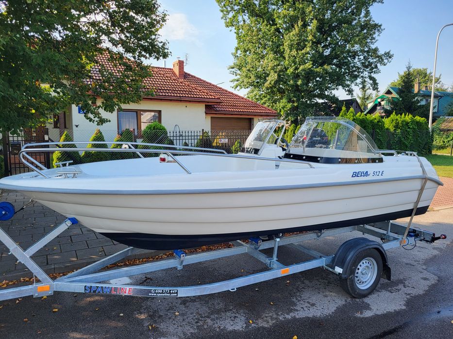 Lodz lodka motorowka BELLA 512 e 5m open bowrider wedkarska sportowa