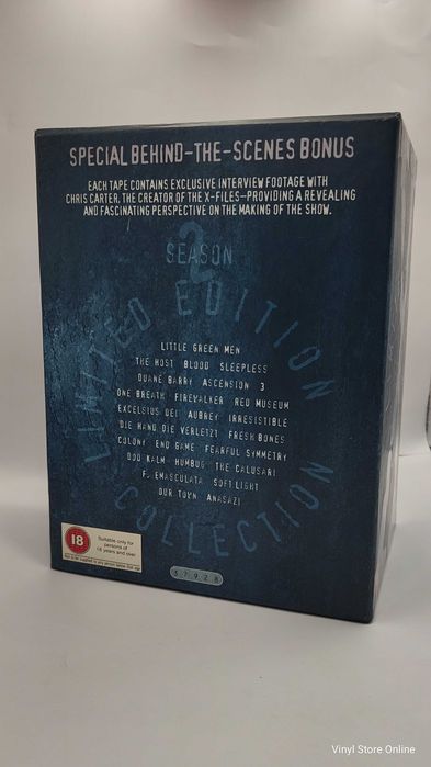 The X-Files – Temporada 2 (Edição Limitada em VHS) - REF-BIB