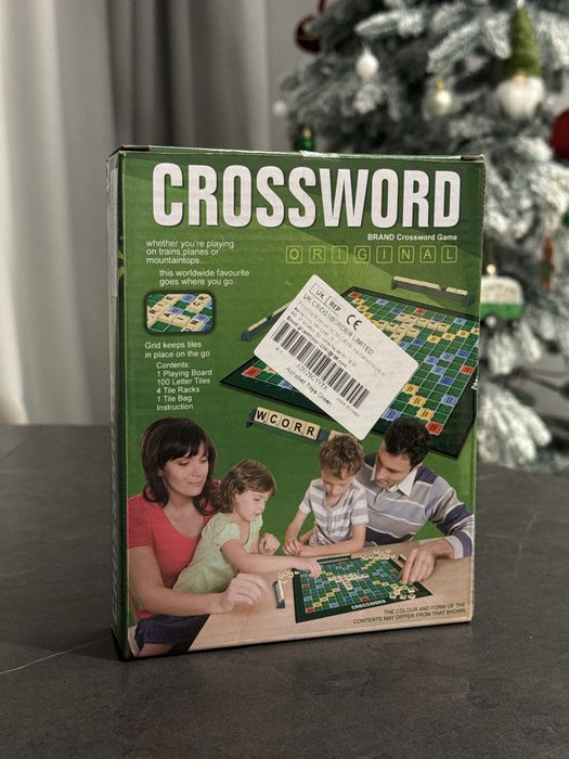 Настольна гра crossword на англійській мові