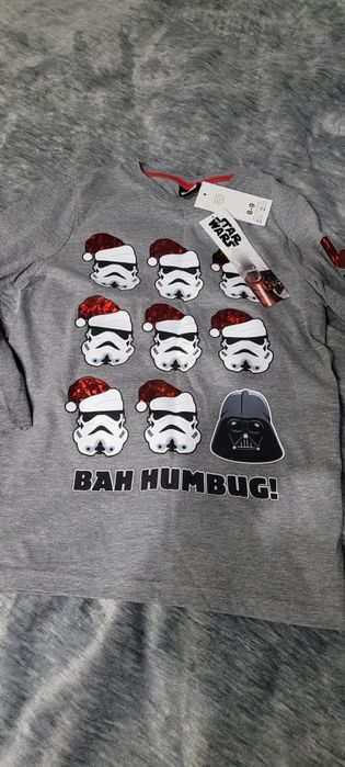 Tshirt chłopięcy z motywem świątecznym