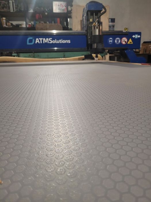 Podłoga, zabudowa Ford Transit Custom, płyta antypoślizgowa sklejka