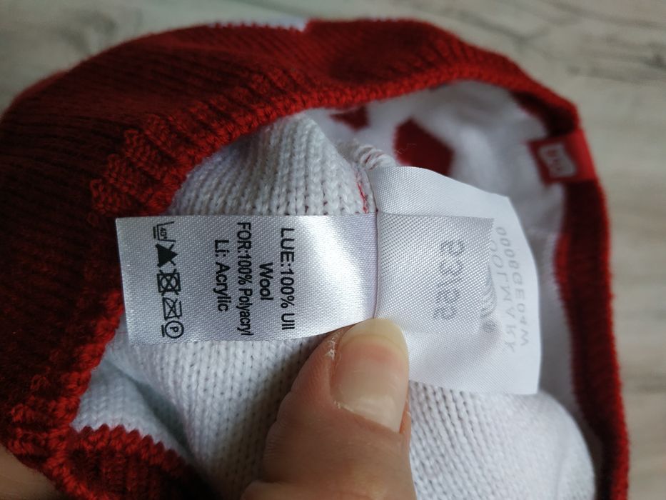WE Czapka 100% Merino Wełna NOWA Wool Exclusive Wełniana Dziecięca