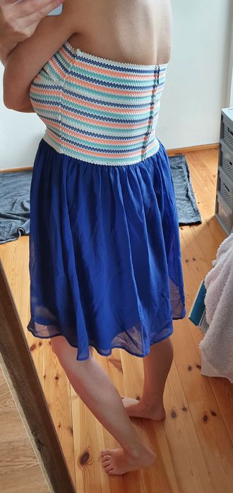 Sukienka 40 38 Amisu gumka tiul