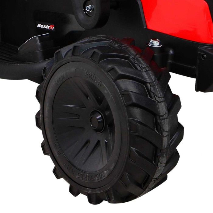 Pojazd Elektryczny dla Dzieci - Traktor Spychacz z Przyczepą 720-T