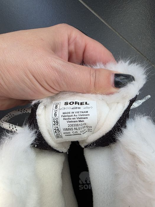 Nowe śniegowce buty zimowe damskie sorel ocieplane 39