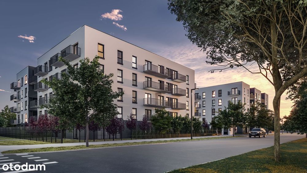 3-pokojowe mieszkanie 49m2 + balkon