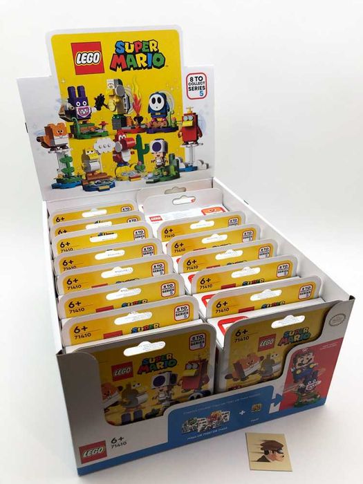 LEGO Super Mario Figuras Personagens Jogo Series 1 2 3 4 e 5 - NOVAS