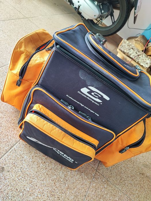 Conjunto Cinnetic – Mochila High End + Saco de Canas Rígido com Tripé