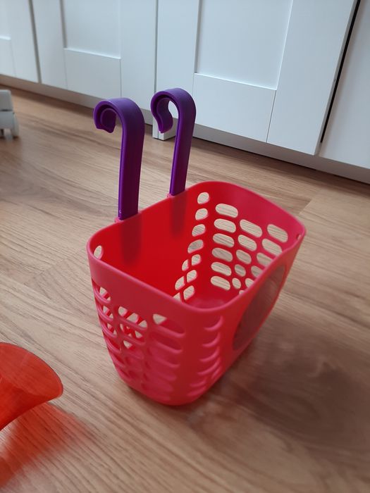 Koszyk rowerowy, wiatrak i trąbka NOWE