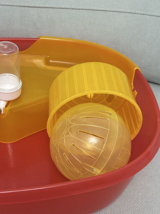 Gaiola hamster + bolinha