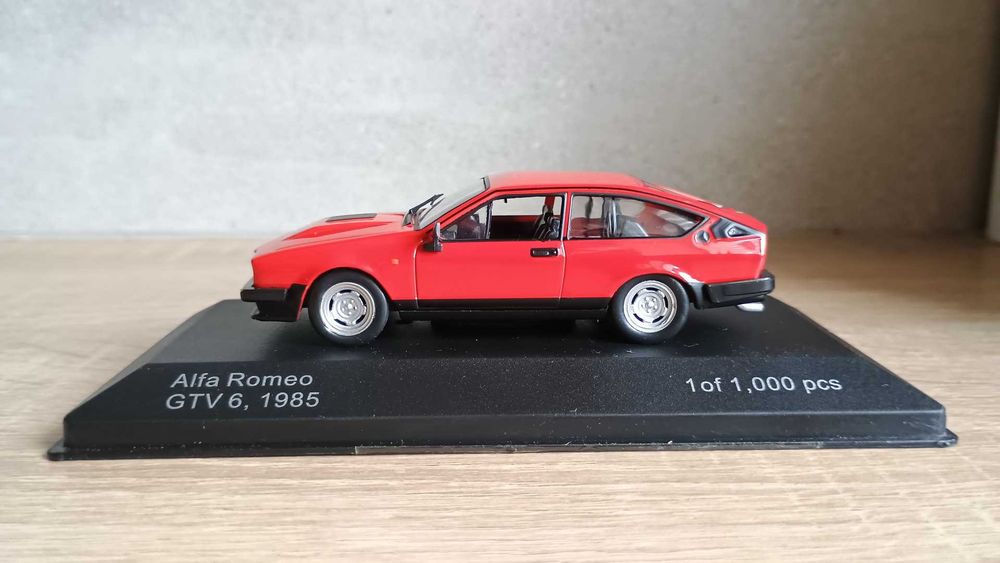 Alfa Romeo GTV6 1985 (Whitebox) 1/43 1:43