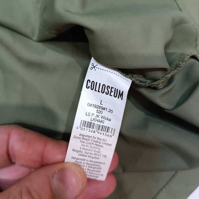 parka z kapturem colloseum | Khaki | roz,L40/12 kurtka wiatrówka