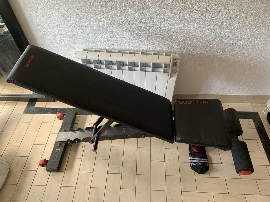 banco de musculação decathlon bench 900