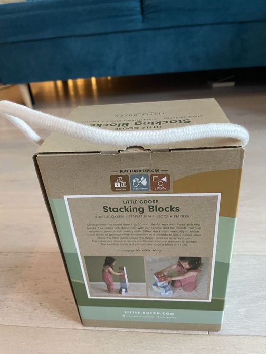 Układanka wieża dla maluszka Little Dutch