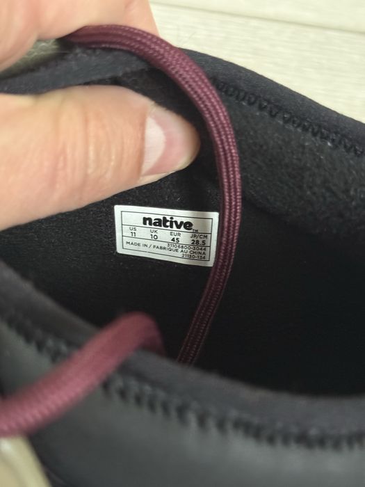 Native ботинки 45 размер(28,5см)
