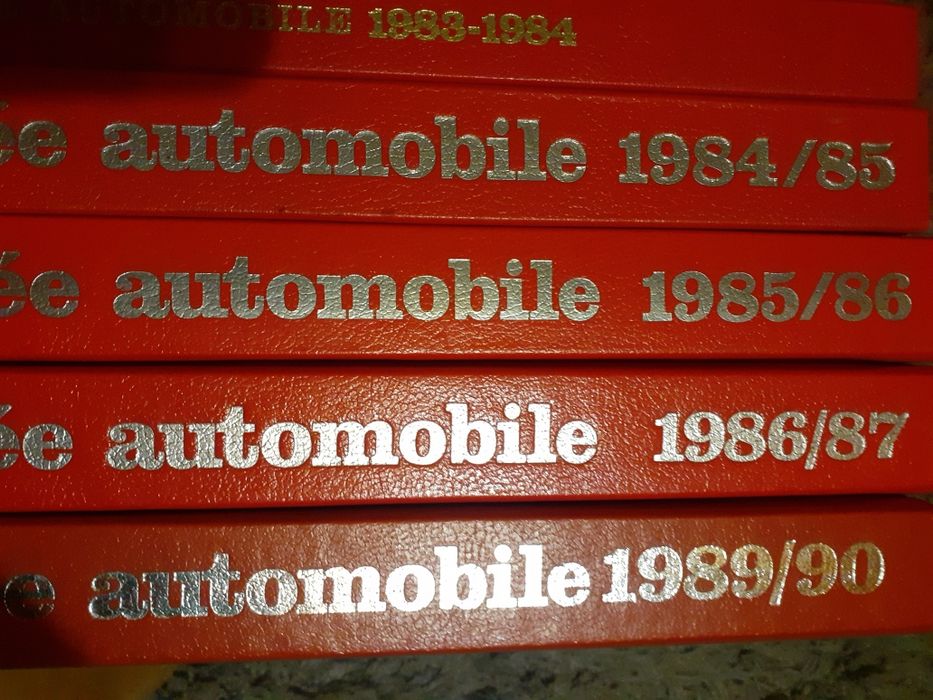 Livros antigos L'année automobile