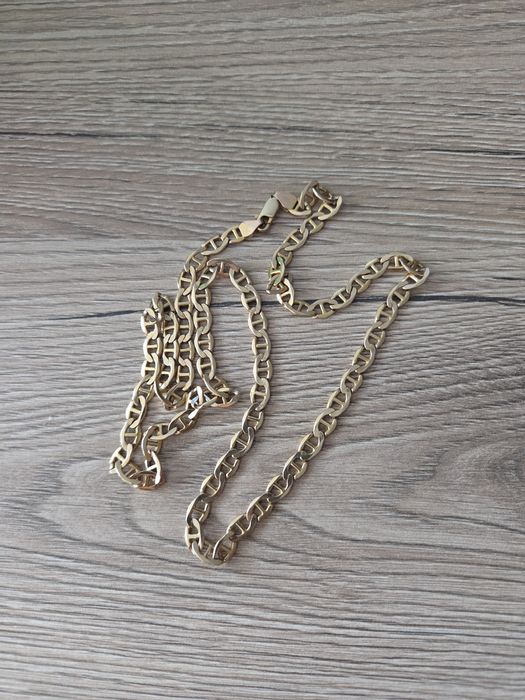 Złoty łańcuszek 585 gucci