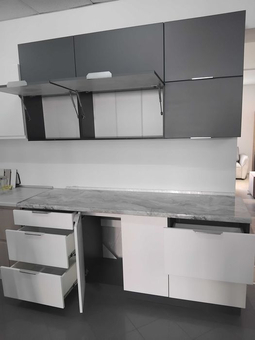 Кухня 2м сіра, біла