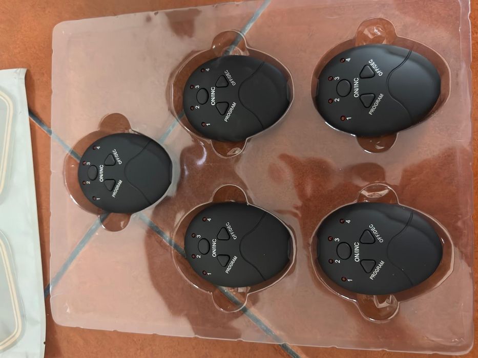 Electro estimulador muscular novo