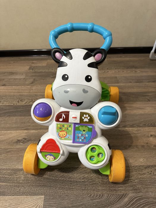 Ходунки Fisher-Price інтерактивні Зебра, качеля