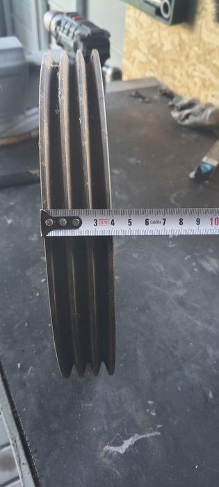 Koło pasowe  283mm z tujeją na 40mm