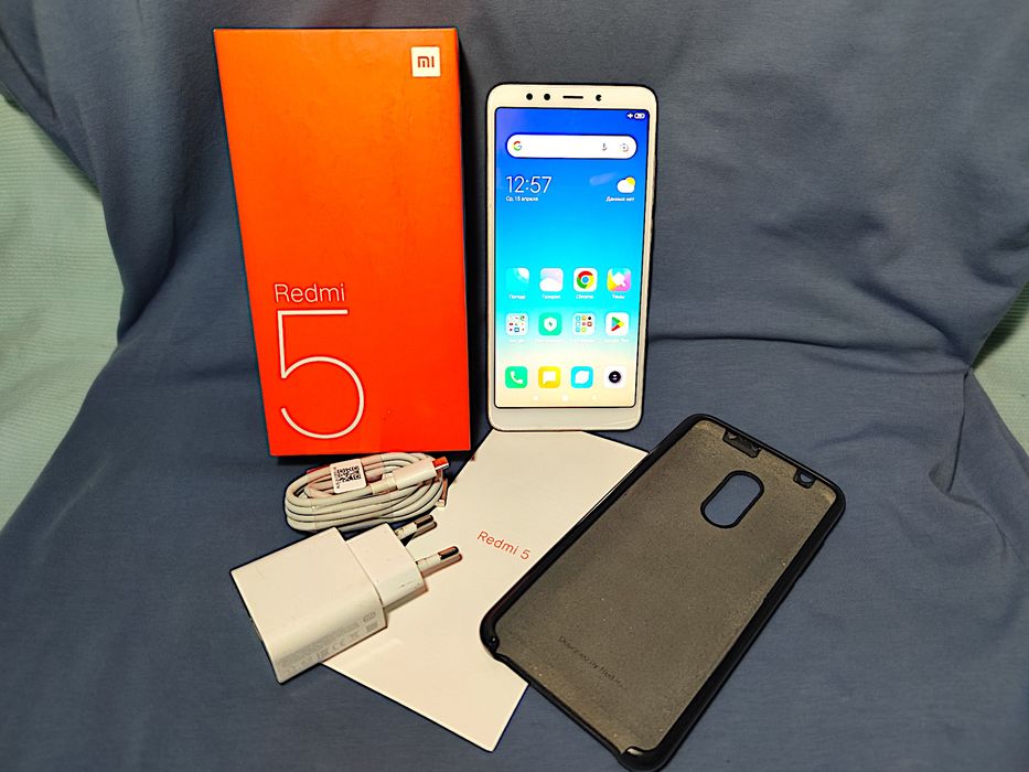 Xiaomi Redmi 5 3/32GB White — Полный комплект, хорошее состояние!