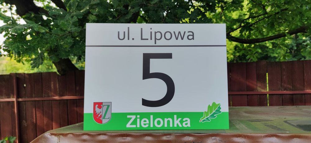 Tablice, tabliczki adresowe