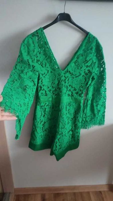 XL Guess kombinezon zielony koronkowy marciano