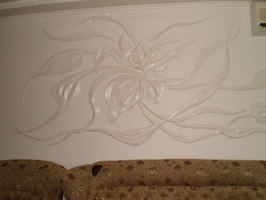 Барельєф, ліпнина, гіпсовий декор
