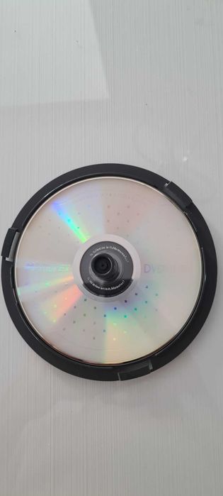 Conjunto de DVDs Virgens em Cakebox Nunca Usados