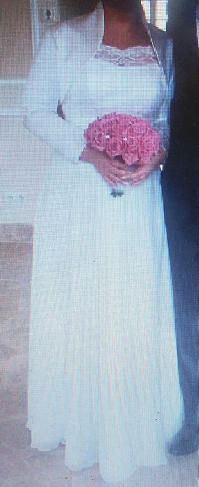 Suknia ślubna ecru 40/42