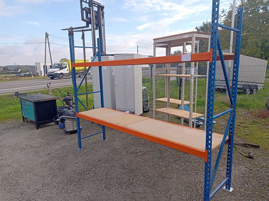 regał magazynowy ;regał z wypełnieniem ;regał na przetwory