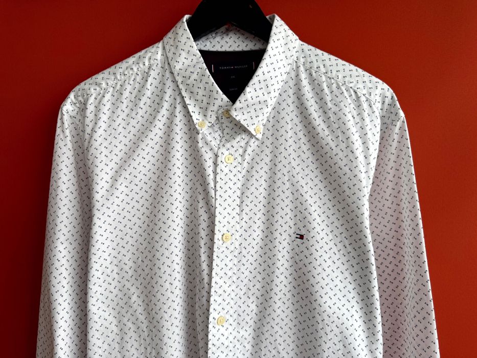 TOMMY HILFIGER Оригінал чоловіча рубашка сорочка розмір XXL 2XL