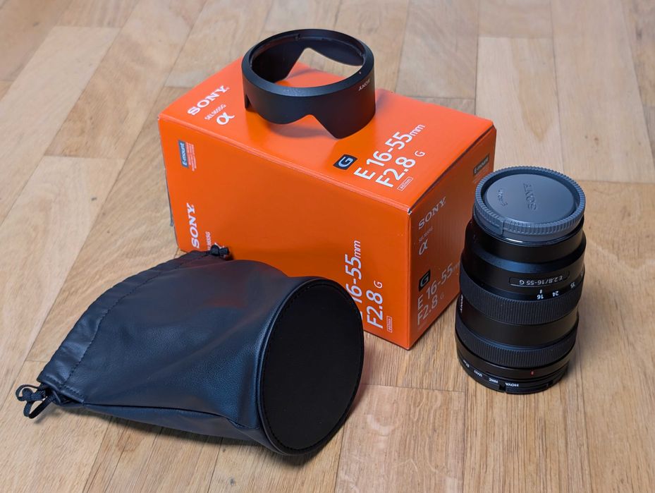 Obiektyw Sony E 16-55mm f/2.8 G | SEL1655G | Topowy Zoom APS-C