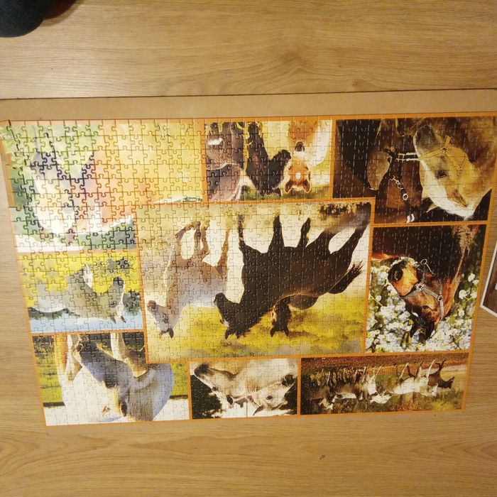 Puzzle 1000 kompletne