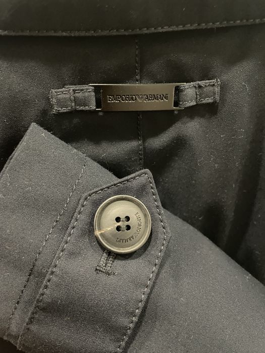 Sobretudo Emporio Armani Azul