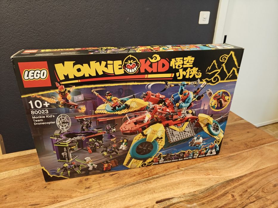 LEGO 80023 Monkie Kid - Dronkopter ekipy Monkie Kida