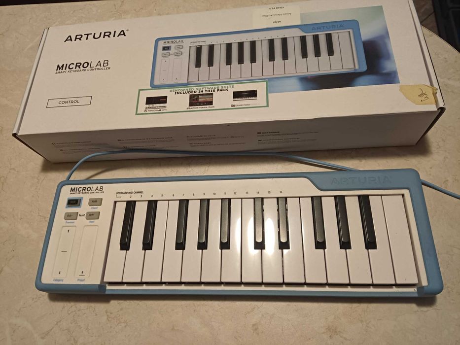 Arturia MicroLab klawiatura sterująca sterownik MIDI