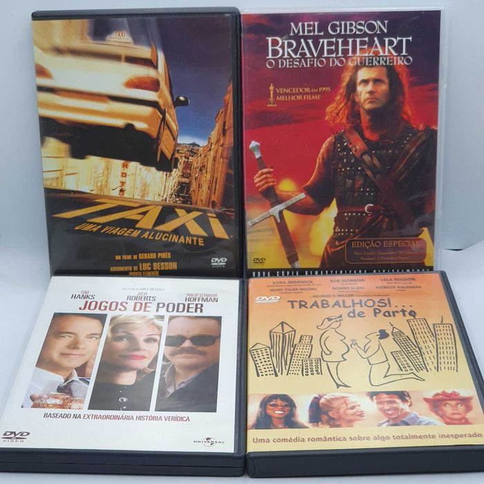 DVD 11/4 - Lote de 18 DVD's Filmes Diversos Ref. VI
