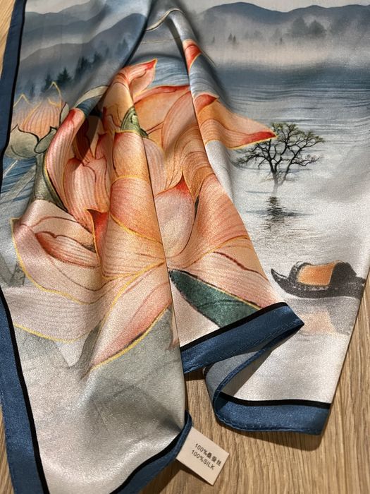 Jedwabna apaszka 100% silk