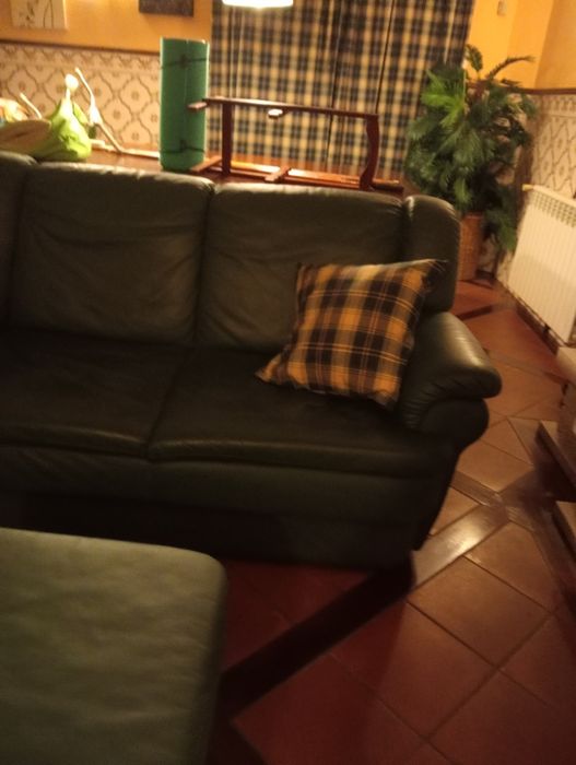 Sofá em pele, venda 500€