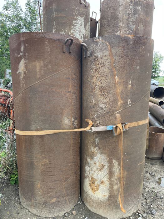 Rury stalowe osłonowe dn900, dn850, osłony fi913, wpusty