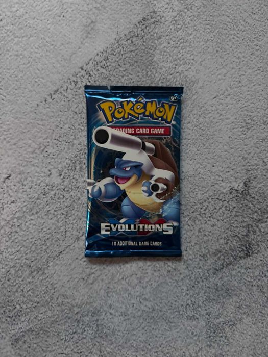 Karty POKEMON Evolutions. Blastoise, Kolekcja, Nie otwarte