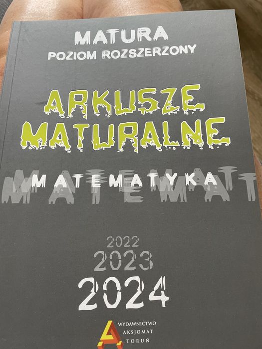 Arkusze maturalne matematyka