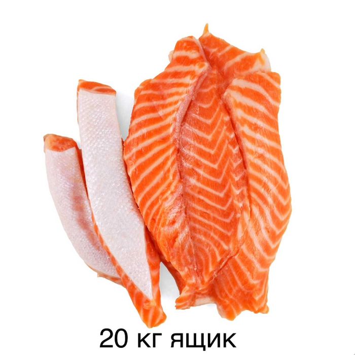 Заморожені черевця атлантичного лосося (брюшка лосося)