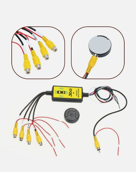 Conversor/comutador inteligente panorâmico  360