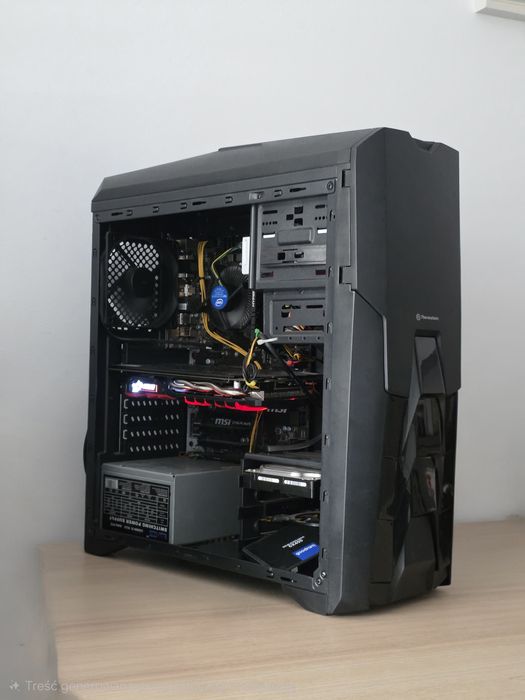 GTX 1060, i5 6600, 8 GB ram, SSD+HDD, komputer gamingowy
