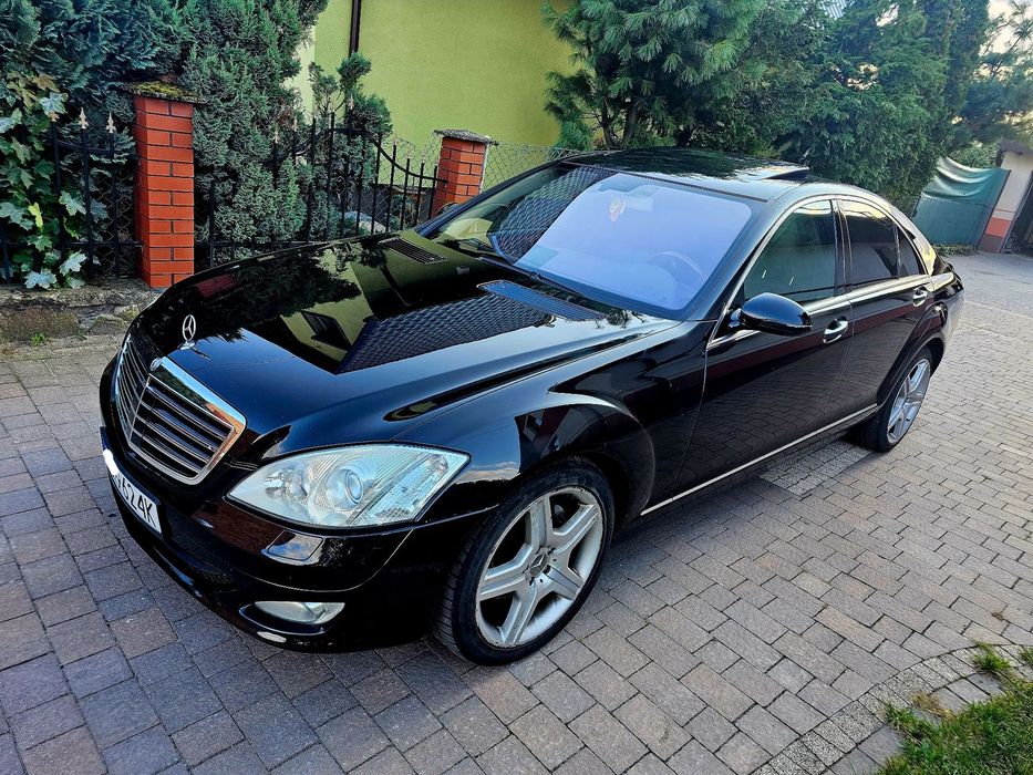 Mercedes-Benz Klasa S S320 CDI 235KM*Radar*Czarna*Alu19*Tempomat*Noktowizor*Keyless*Klima